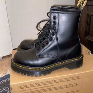 Dr. Martens 1460 Bex Smooth Leather Platform Boots